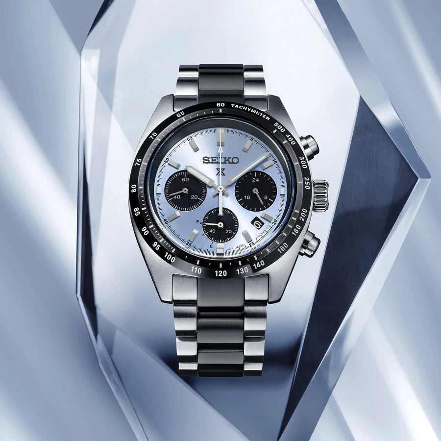 Seiko Prospex Speedtimer 'Crystal Trophy' Solar Chronograph Watch