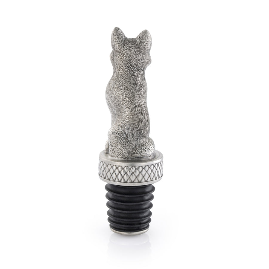 Royal Selangor Pewter 'Fox' Wine Stopper