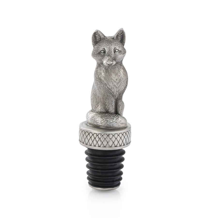 Royal Selangor Pewter 'Fox' Wine Stopper