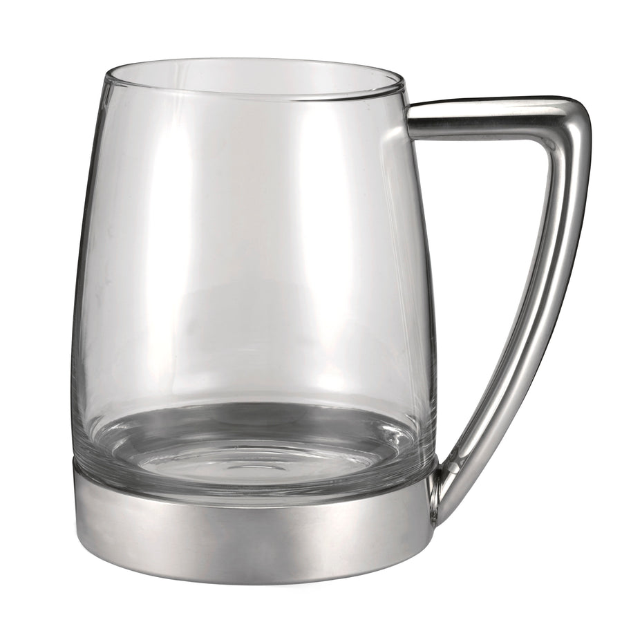 Royal Selangor Pewter and Glass 1 Pint Tankard