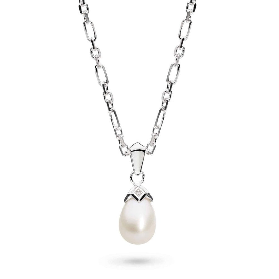 Kit Heath Sterling Silver Astoria Pearl Necklace