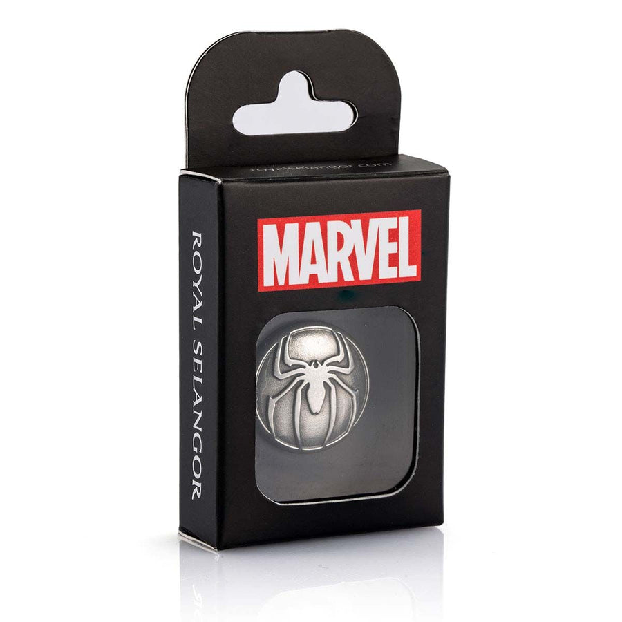 Royal Selangor Marvel Spiderman Lapel Pin in Pewter