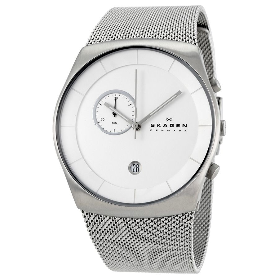 Skagen Gents Chronograph Mesh Bracelet Watch