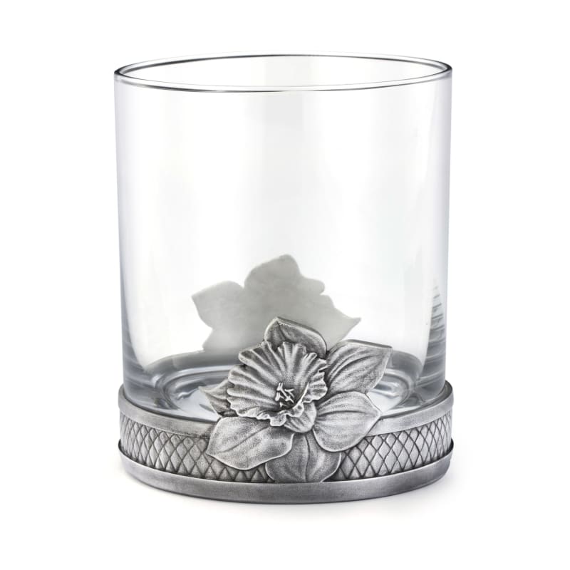 Royal Selangor Pewter Single Daffodil Whisky Tumbler